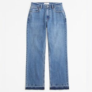 Abercrombie & Fitch The Baggy Low Rise Jeans Long